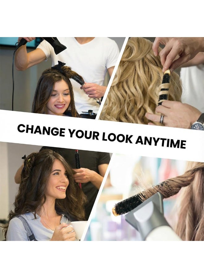 SRLIWHITE Small Round Hair Brush - Image 3